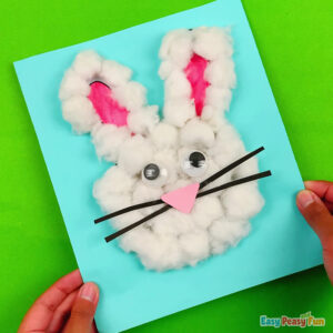 DIY Cotton Bunny Craft