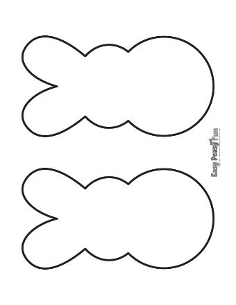 Large Bunny Outlines 10