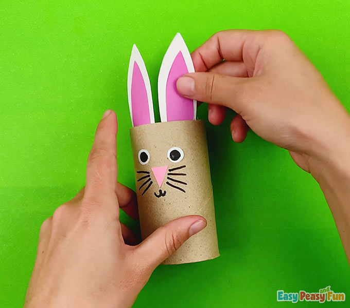 Toilet Paper Roll Bunny - Easy Peasy and Fun