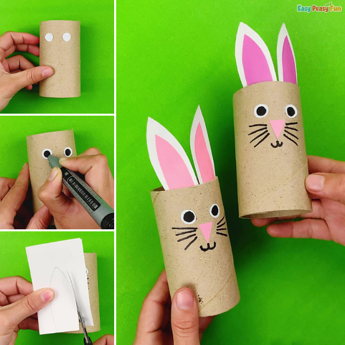 Toilet Paper Roll Bunny Idea