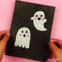 Newspaper Ghosts Craft