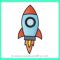 Drawable Rocket How to Draw a Rocket – Step by Step Drawing Tutorial - Easy Peasy and Fun
