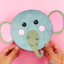 Paper Plate Elephant Craft