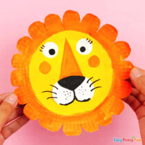 Paper Plate Lion Craft