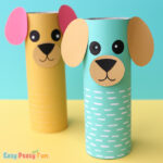 Toilet Paper Roll Dog Craft - Easy Peasy and Fun