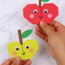 How to Make an Origami Apple Step by Step Folding Instructions