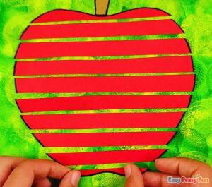 Quick Apple Art Idea for Kids - Easy Peasy and Fun