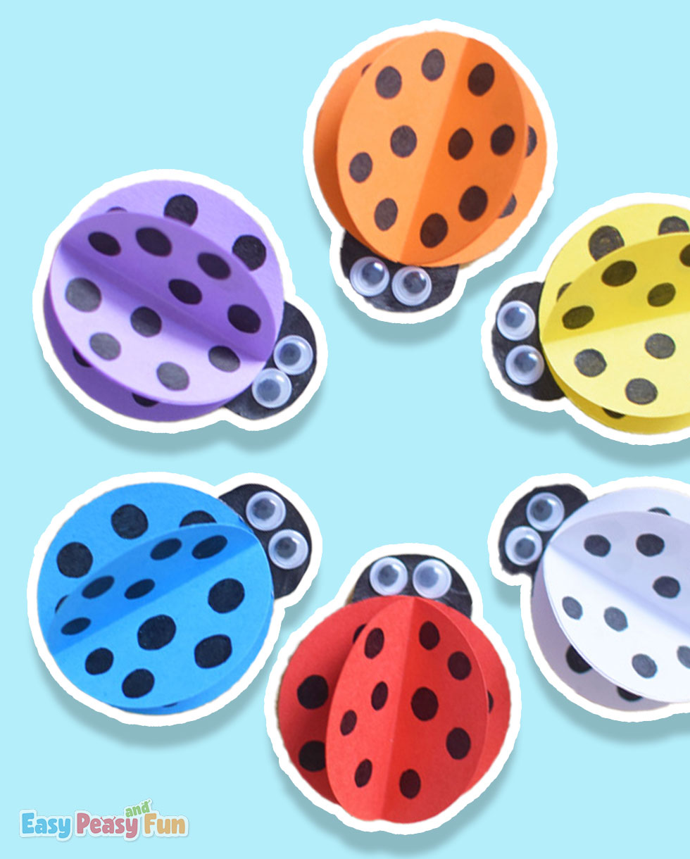 Ladybug Crafts for Kids - Easy Peasy and Fun