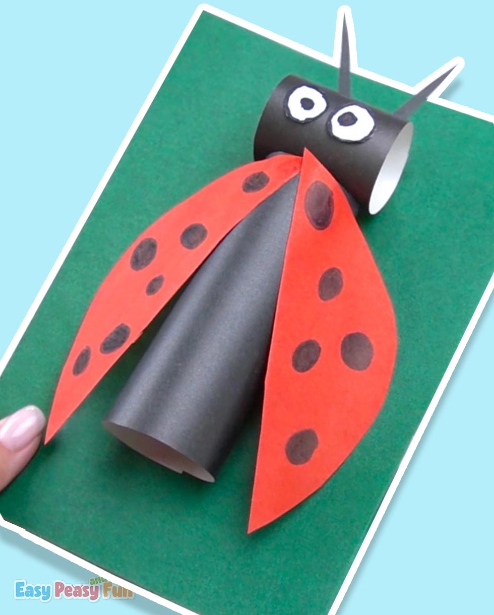 Ladybug Crafts for Kids - Easy Peasy and Fun
