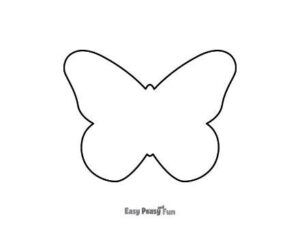 Free Printable Butterfly Templates - Easy Peasy and Fun
