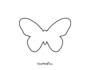 Free Printable Butterfly Templates - Easy Peasy and Fun