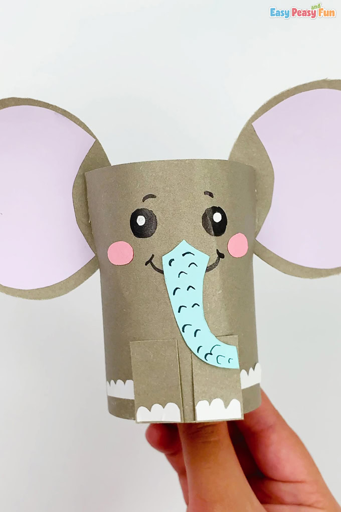 Paper Roll Elephant Idea