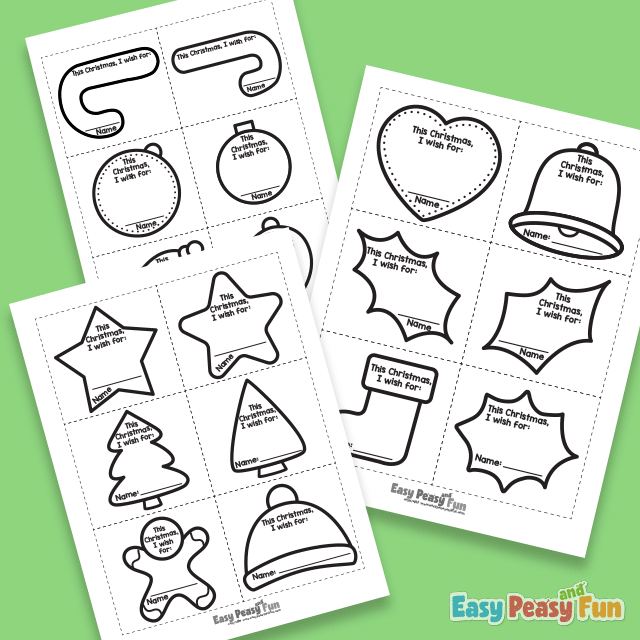 Printable Christmas Wreath for Kids