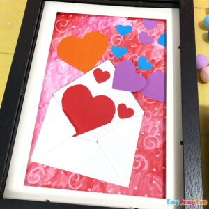 Sending Love Easy Valentines Day Art Project