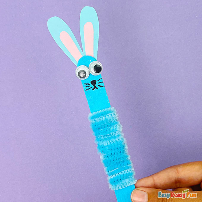 Bunny Craft Stick Idea
