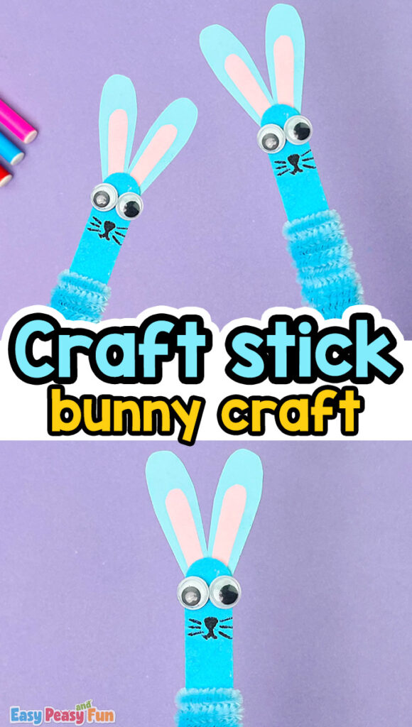 Craft Stick Bunny Craft