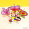 3D Paper Heart Craft Template - Easy Peasy and Fun