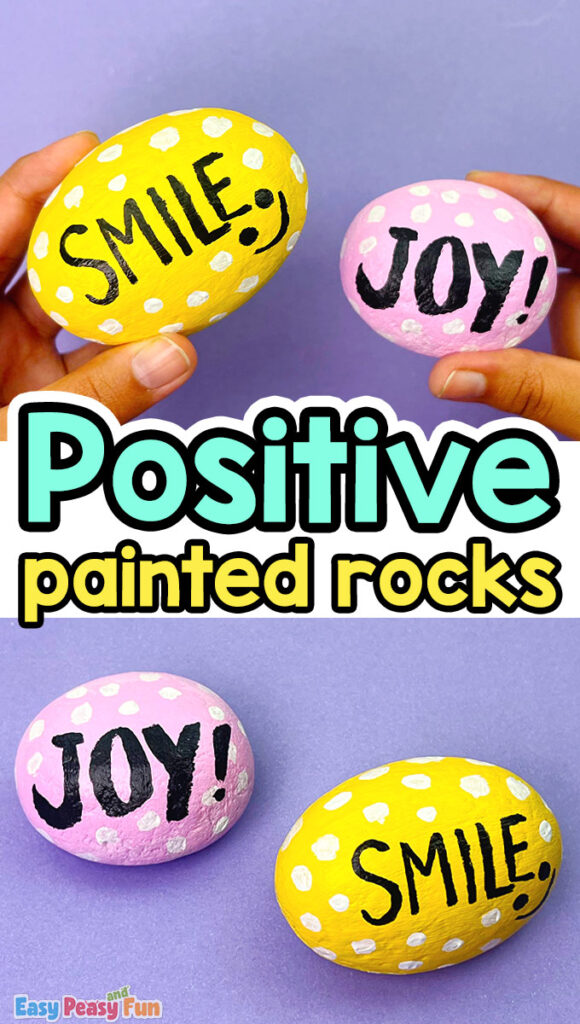 Positive Painted Rocks Craft