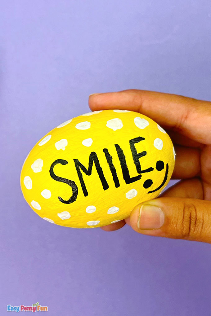 Positive Painted Stones Craft