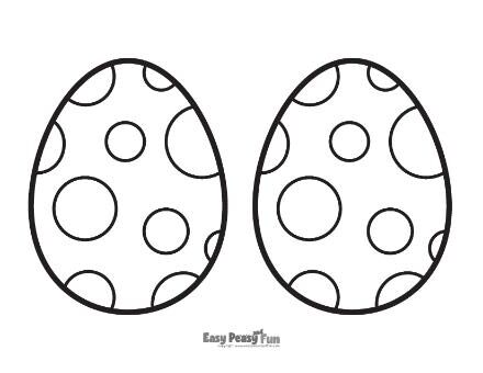 Big Easter Egg Printout 4