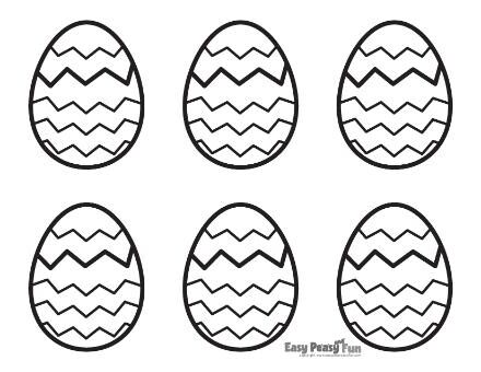 Cracked Easter Egg Printouts 5