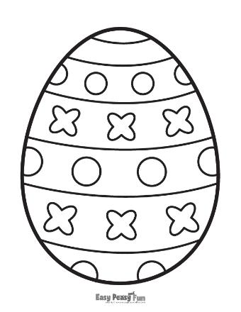 Easter Egg Printout 8