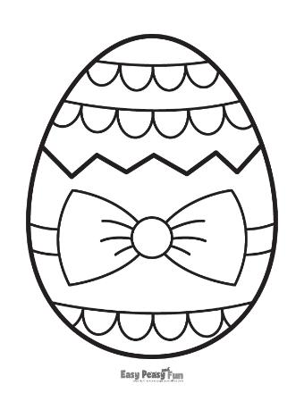 Easter Egg Template 6