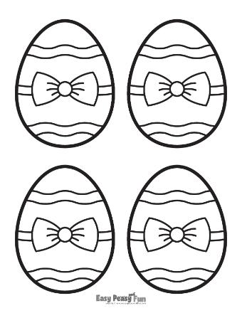 Easter Eggs Printout 7