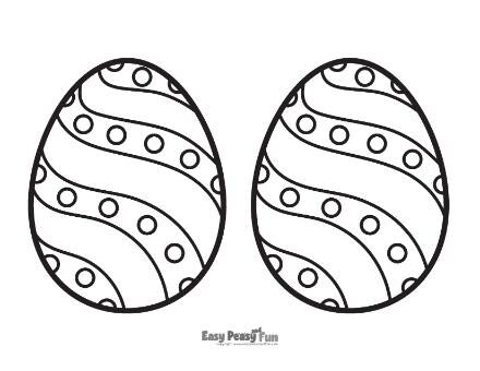 Print and Color Easter Eggs 6