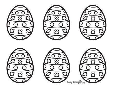 Print and Color Easter Eggs 8