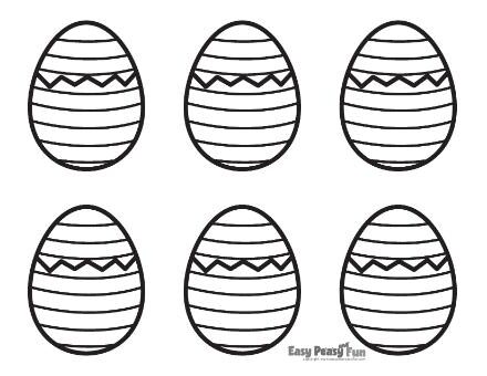 Printable Cracked Easter Eggs 3