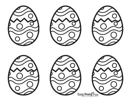 Printable Easter Egg Page for Kids 9