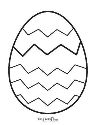 Printable Easter Egg Template 5