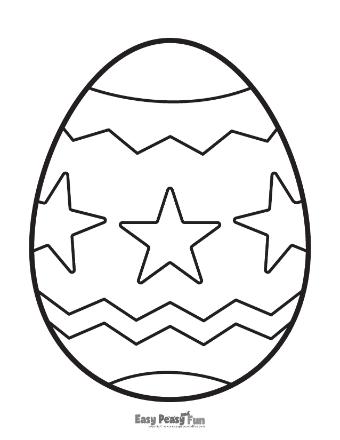 Printable Easter Egg for Kids 5