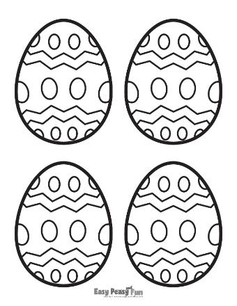 Printable Easter Eggs for Crafts 10