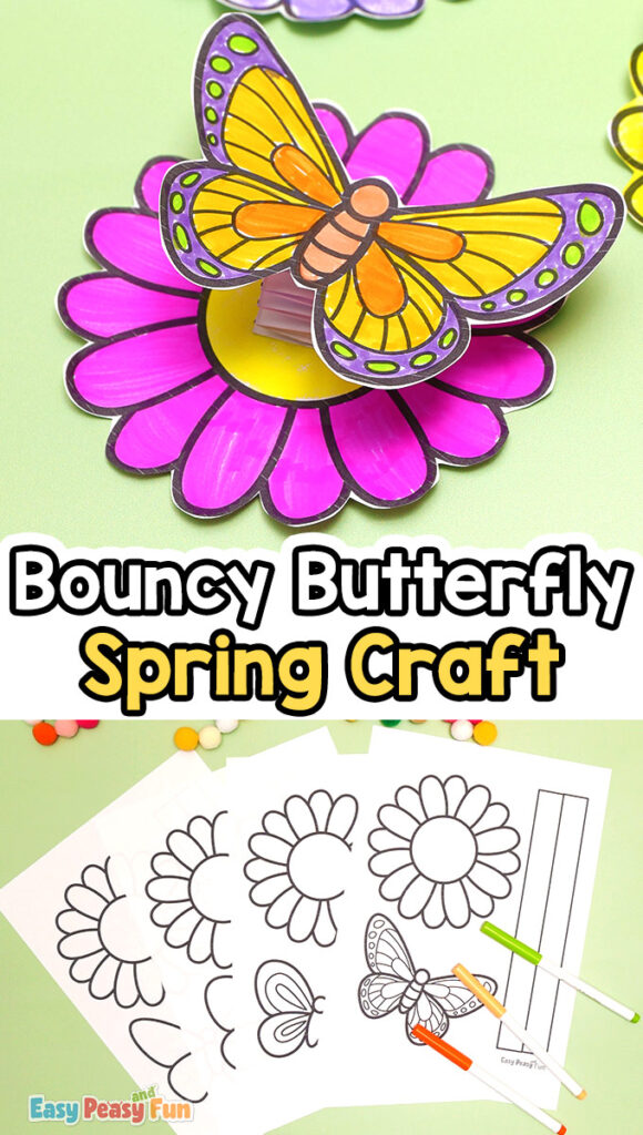 Bouncy Butterfly Craft