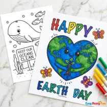 Earth Day Coloring Pages – 10 Free Fun Printables for Kids