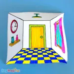 Free Printable Reverse Perspective Templates (Optical Illusion Art)